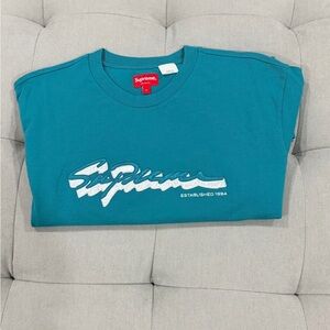 Supreme Blue Logo Tee